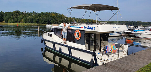 Das Hausboot von Le Boat 