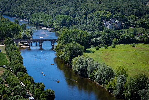 Dordogne Fluss
